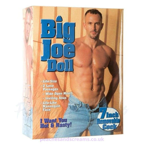 Big Joe Life-Size Male Sex Doll with Removable 7-Inch Cock