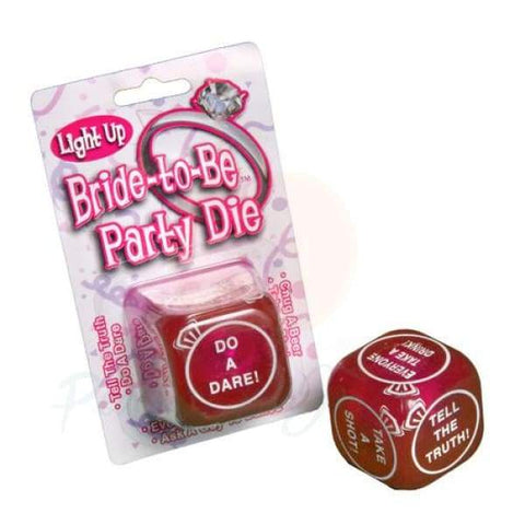 Bride to Be Flashing Party Dice Novelty Gift