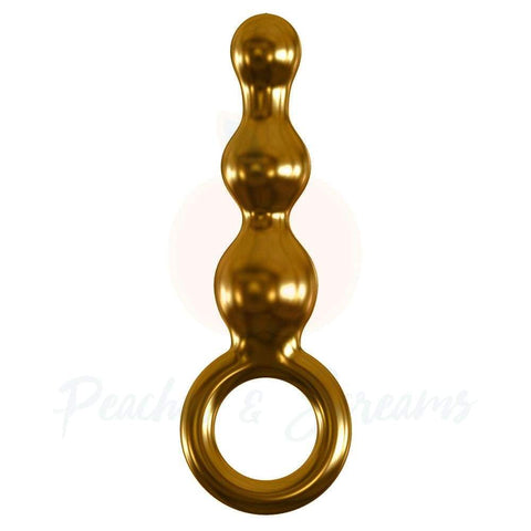 Icicles Gold Edition 5.8-Inch G10 Glass Anal Probe Masturbator