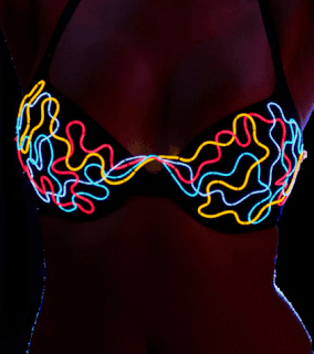 Light up bra