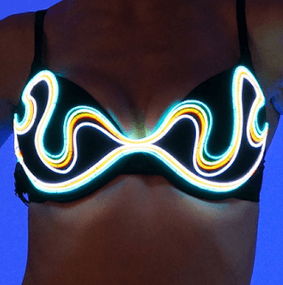 Light up bra