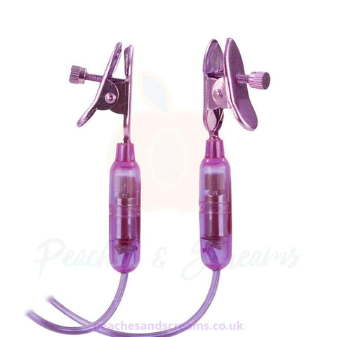 Petite Set of 2 Vibrating Nipple Clamp Teasers