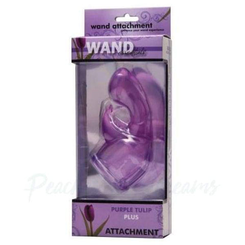 Wand Essentials Tulip Dual-Pleasure Wand Attachment with Nubbed Clit Stim