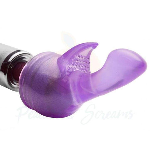 Wand Essentials Tulip Dual-Pleasure Wand Attachment with Nubbed Clit Stim