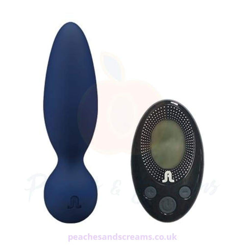 blue-rechargeable-beginners-vibrating-butt-plug-with-remote-control