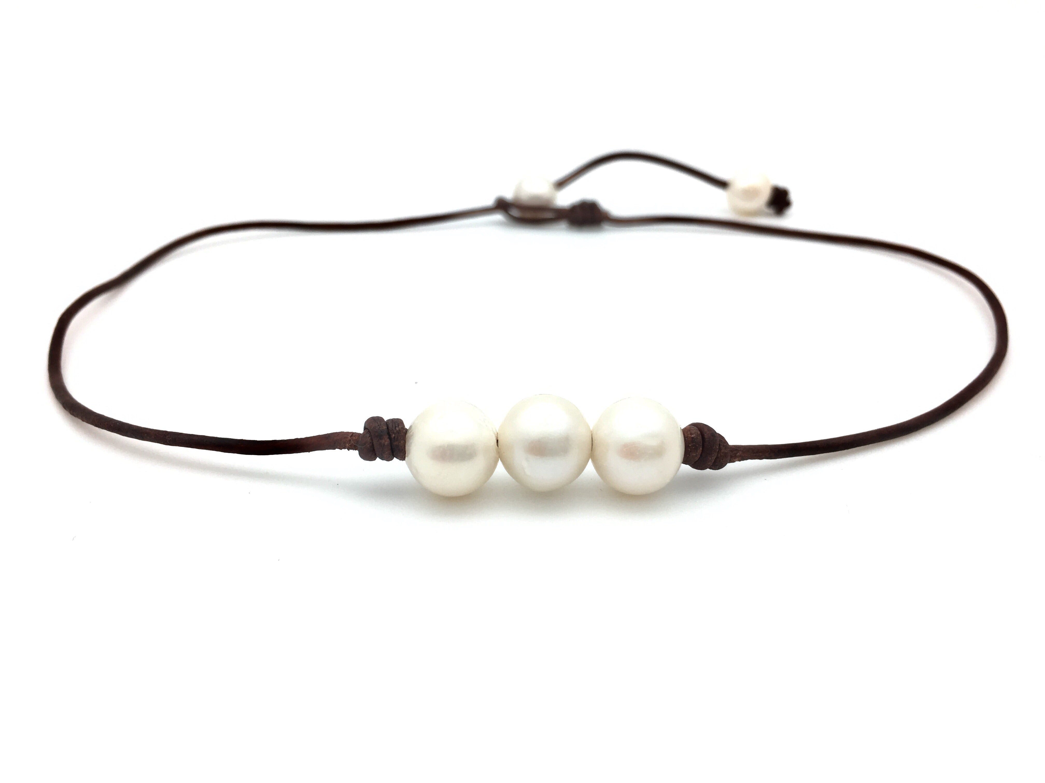 pearl choker necklace