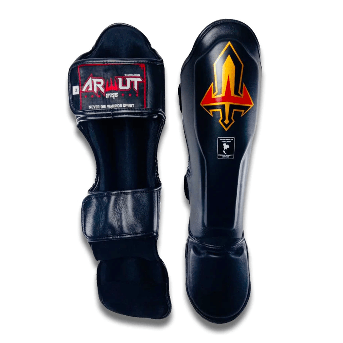 Top King New Pro Leather Shin Guards for Muay Thai, Shin Guards -   Canada