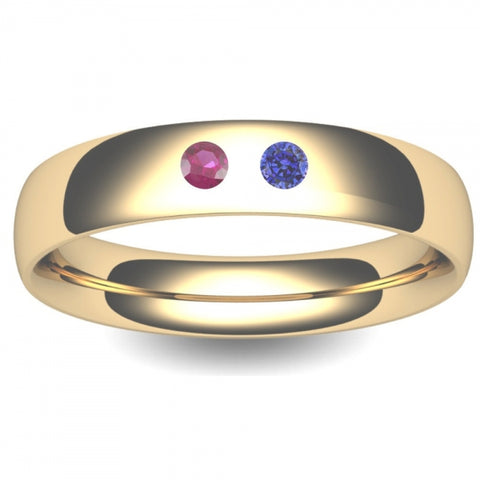 Brithstone wedding bands