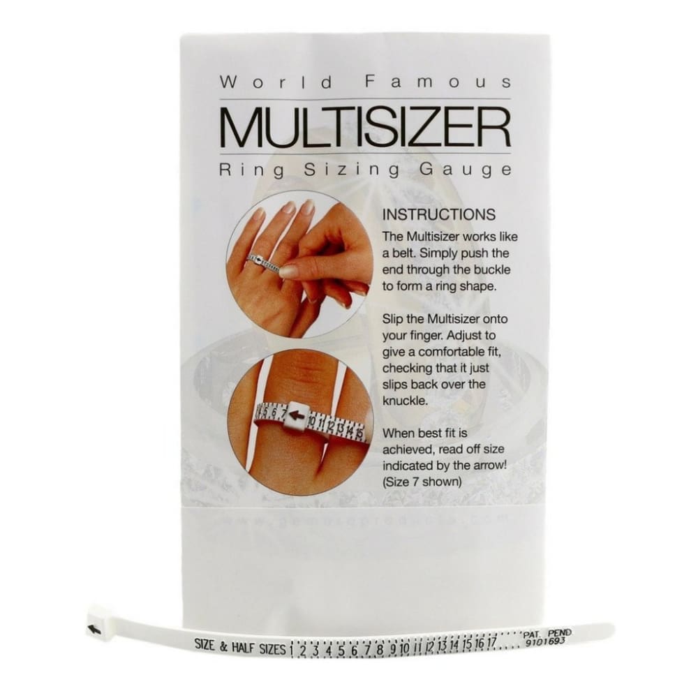 Find Your Ring Size, Adjustable Ring Sizer 1- 17 US – RuxiTirisi