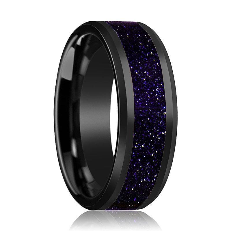 Men's Black Damascus Ring - ETRNL