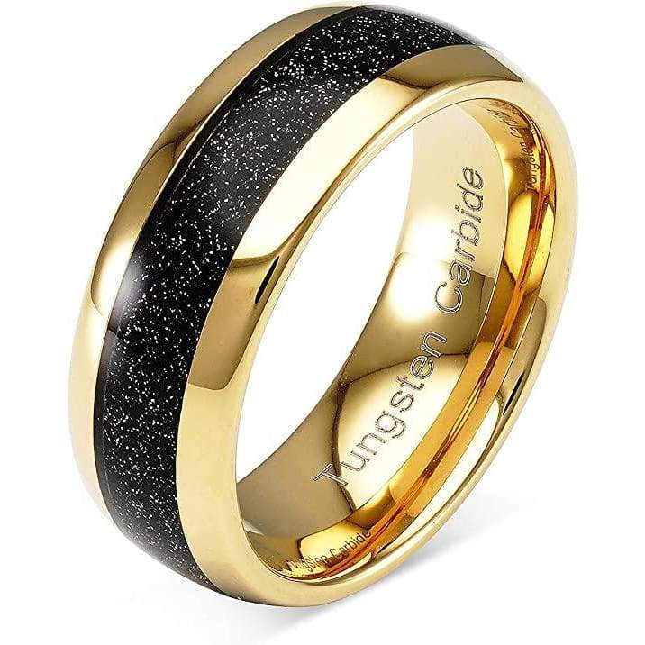 Black & Gold Rings | Free Shipping | Classy Men Collection