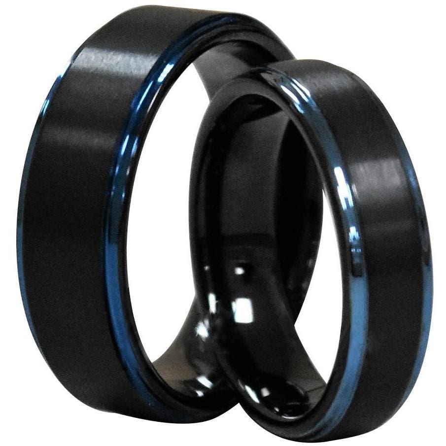 Mai Black Tungsten Wedding Band Set With Ion Plated Blue Stepped Edges 6mm 8mm 356 2000x ?v=1582313664