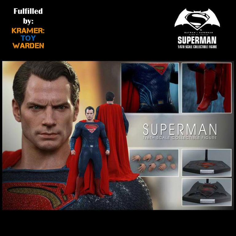 hot toys superman bvs