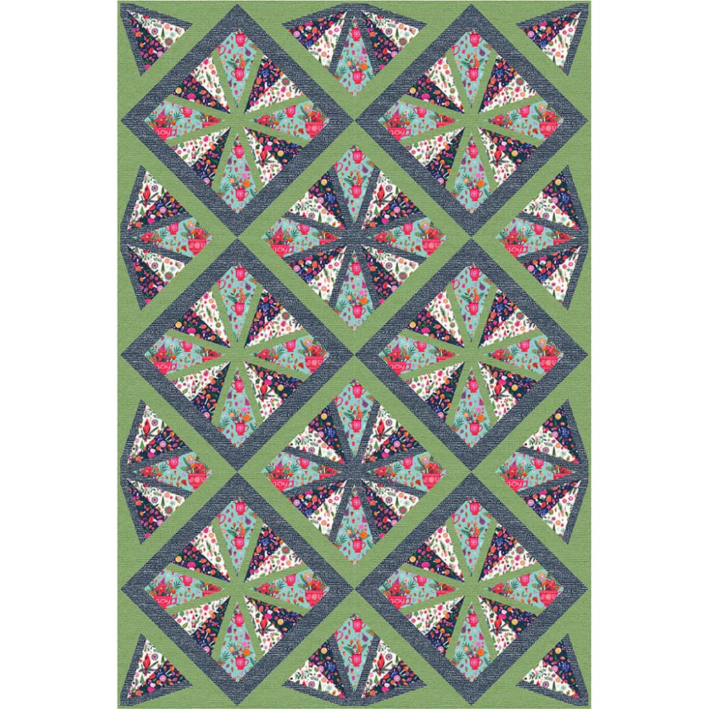 Sewing By Sarah - Atomic Bombshell Quilt Pattern by Tammy Silvers