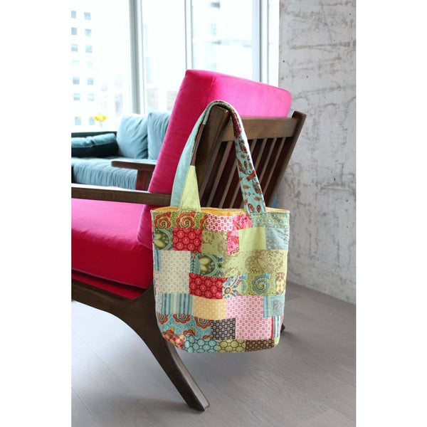 Sewing By Sarah - Patchwork Tote Bag PDF Pattern by Donna