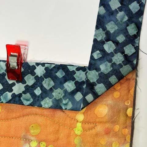 Quilt Binding Corner