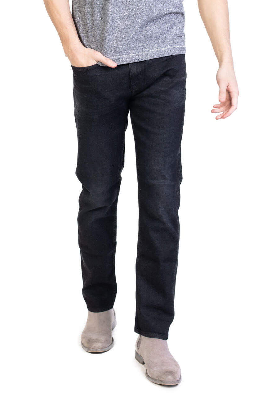 coal black jeans