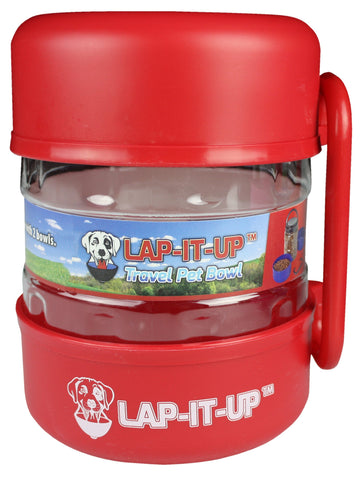 lap it up dog water bottle