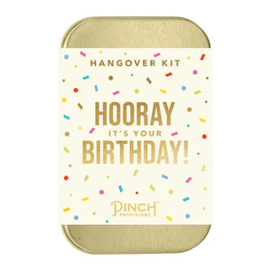 "Hooray Birthday" Hangover Kit - Jewels Clothing and Accessories