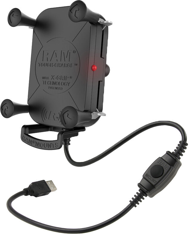 Wireless Charging Holder Tough Charge X-Grip  Ram Ram-Hol-Un12wb