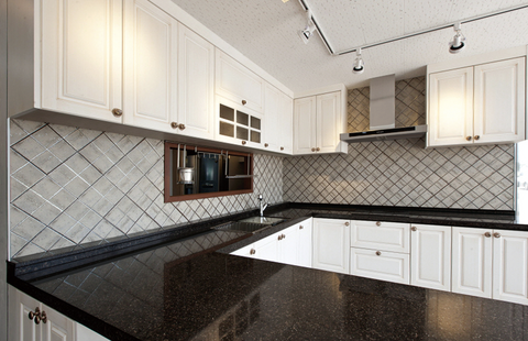 The Beauty Of Black Solid Surface Countertops Hanex Solid Surfaces