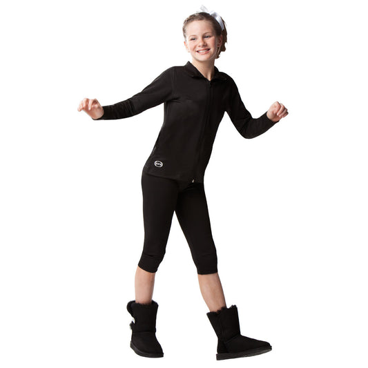 Black Boot Cut Pant – OZONE Leotards