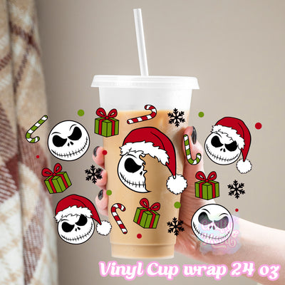 Christmas lights 24 oz Cold cup wrap Tumbler (1659558)