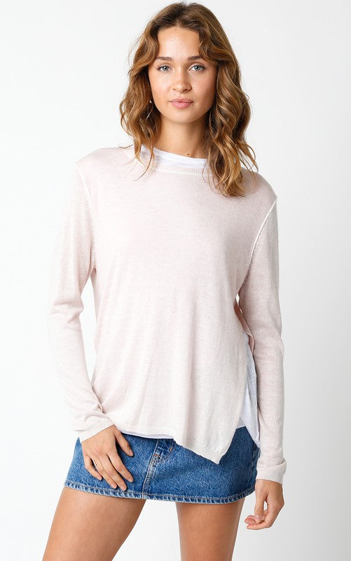 Double Layer Illusion Sweater Top – TandyWear