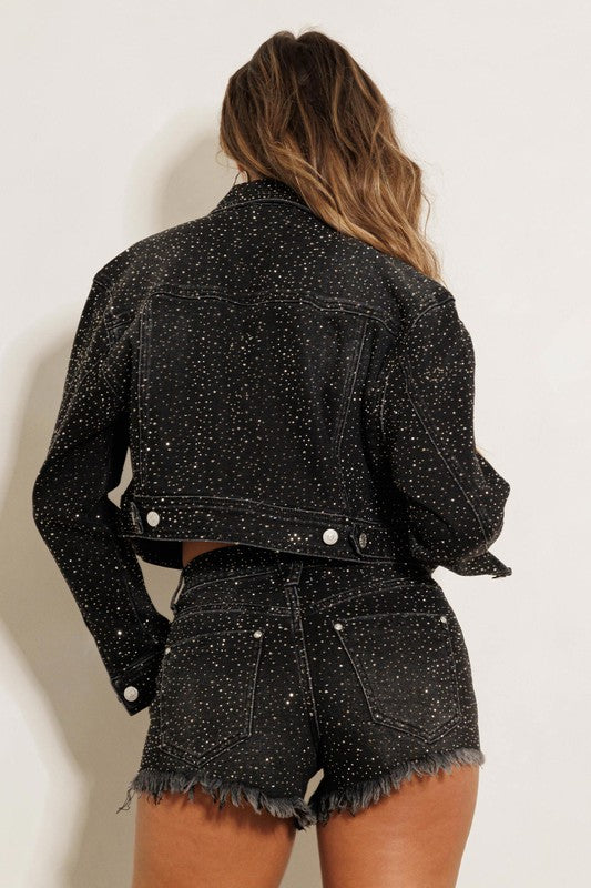 Show Stopper Sequin Duster Jacket