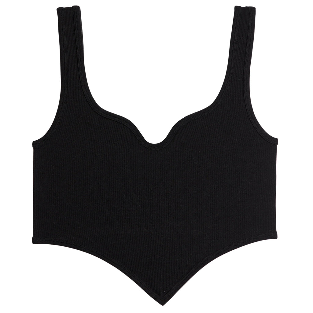 Seamless Bra Top - Black, Ivory