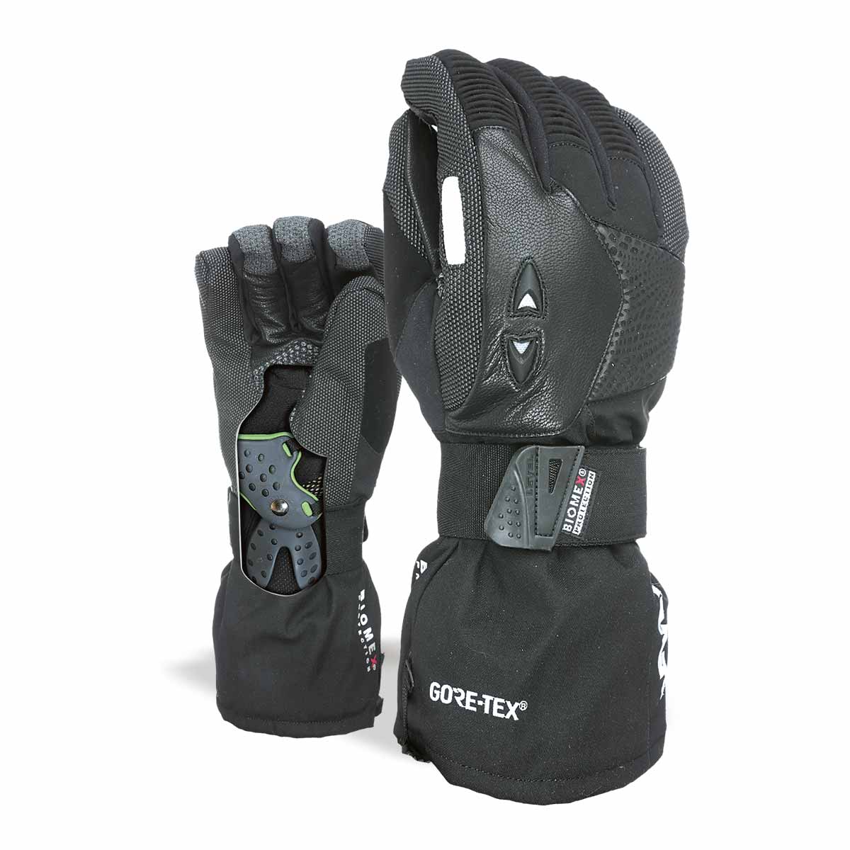 Snowboard Gloves with Wrist Guards 