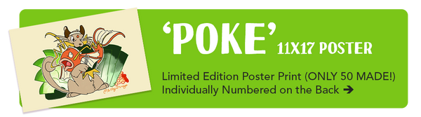 Poke Limted Edition Poster