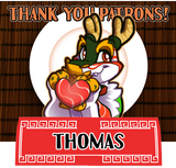 Thank you for your patronage, Thomas!