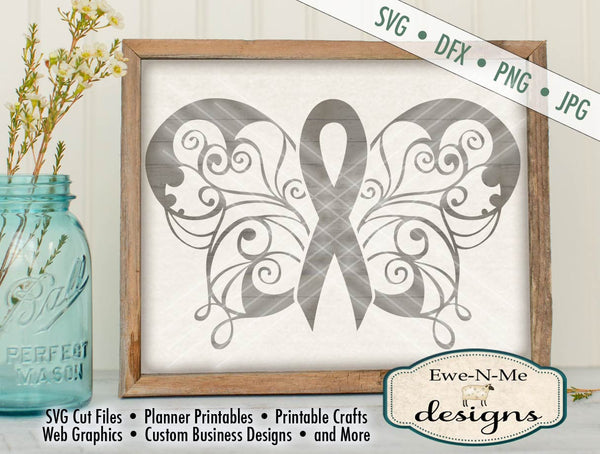 Free Free 251 Butterfly Awareness Ribbon Svg SVG PNG EPS DXF File