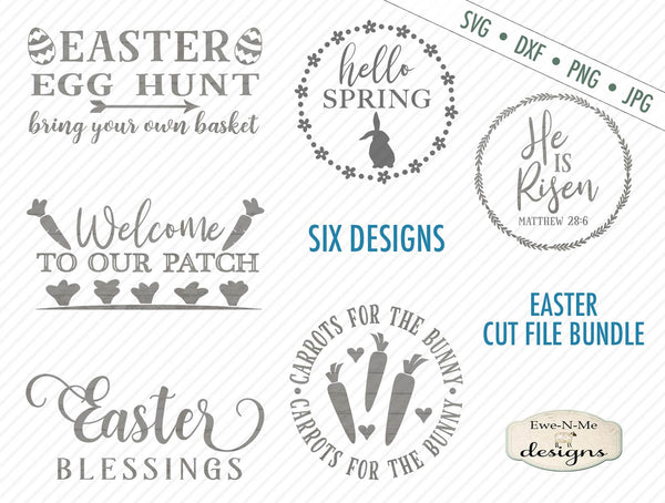 Easter Spring Bundle - SVG - Ewe N Me Designs