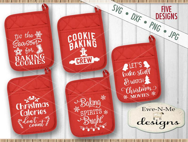 Christmas Pot Holder Bundle - SVG – Ewe N Me Designs