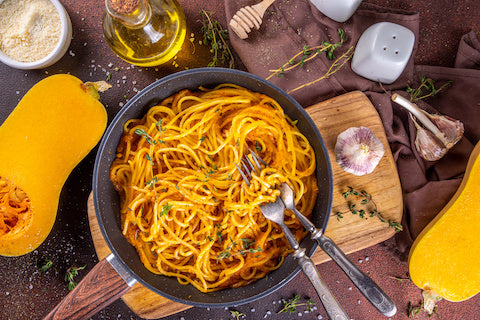 Creamy Butternut Squash Spaghetti