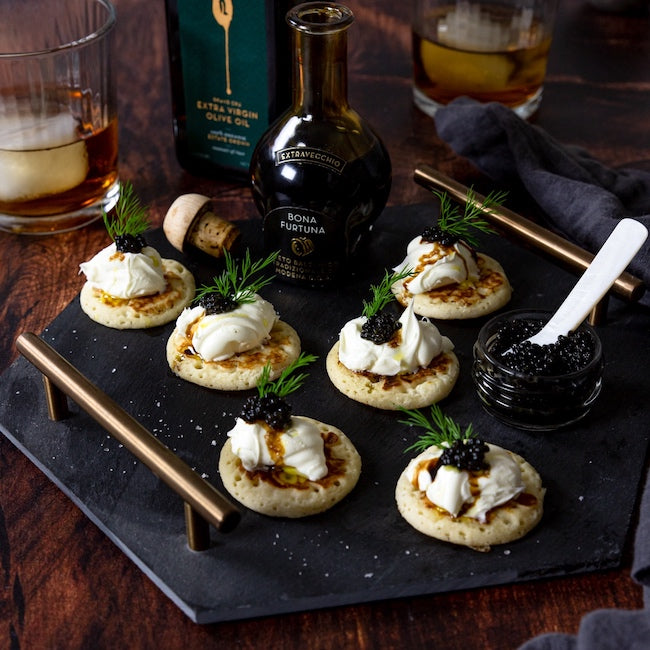 DOP Aged Balsamic Vinegar with food