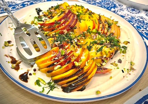 Balsamic Grilled Peaches