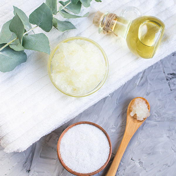 Bona Furtuna Sea Salt Face Scrub with olive oil and honey