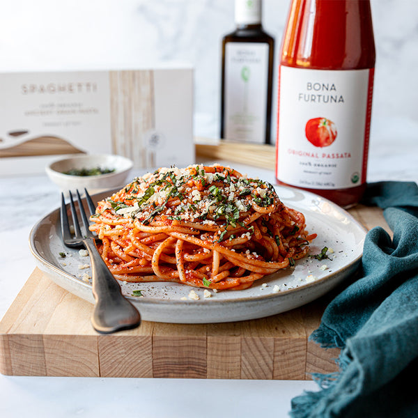 Bona Furtuna - Spaghetti Pomodoro Authentic Italian Recipes