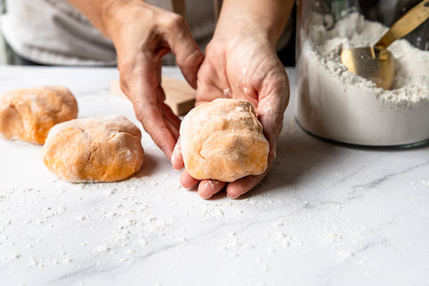 Sweet Potato Gnocchi - Production