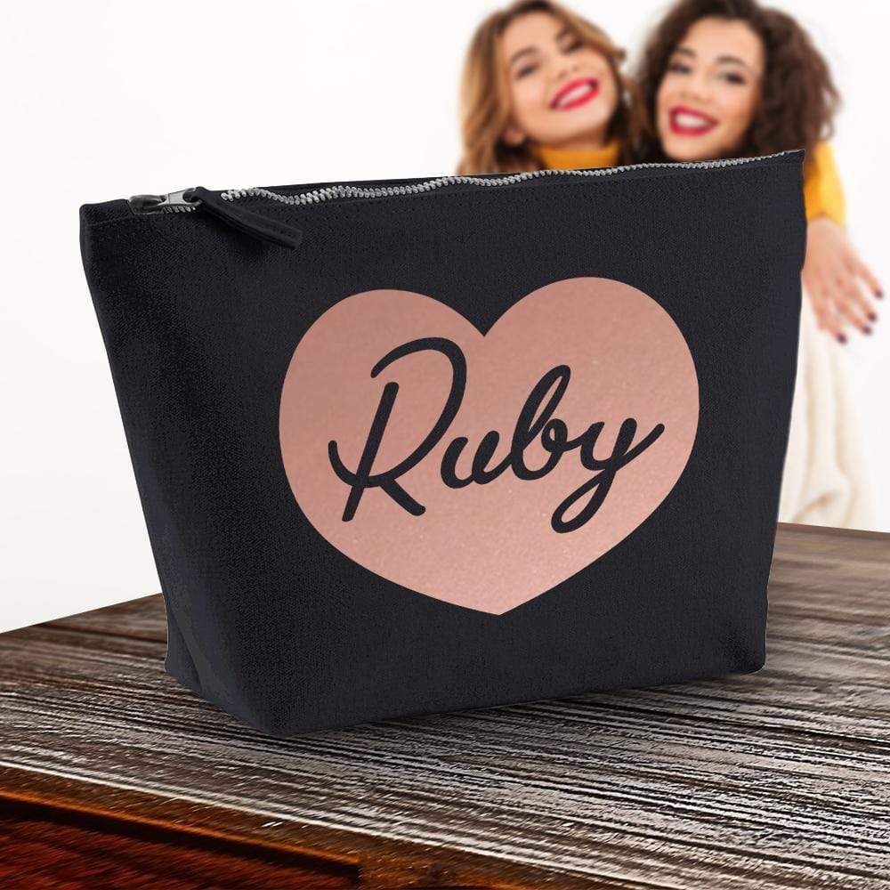 makeup bag with name