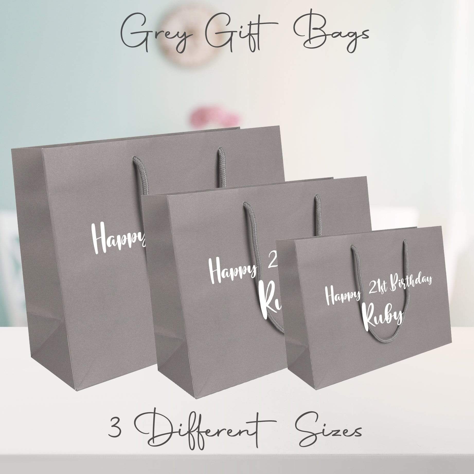 Large Personalised Gift Bags 2024 favors