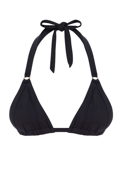 Santorini Top - Ivory/Black – Monday Swimwear