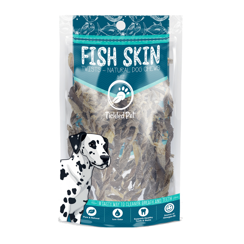 cod skin dog treats