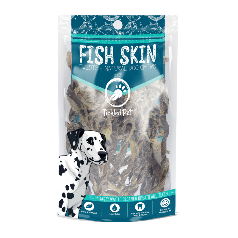 are fish skin treats good for dogs