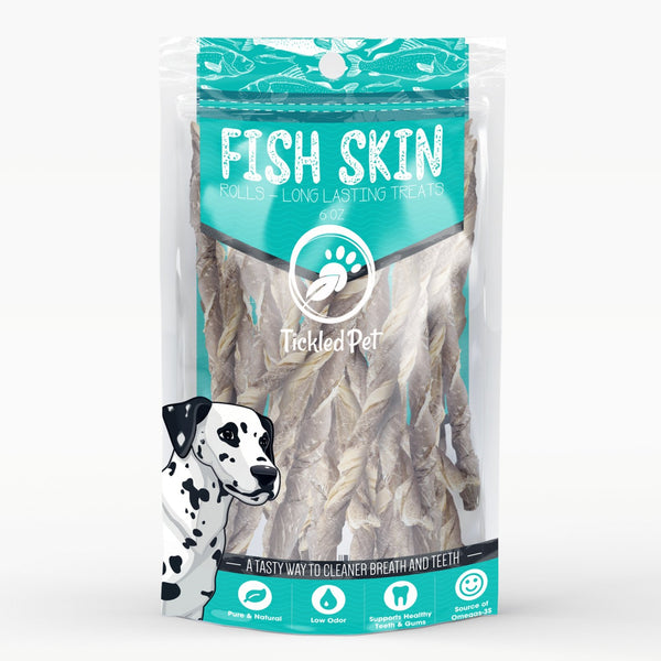 can you give dogs fish skin