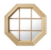 Wood octagon Window
