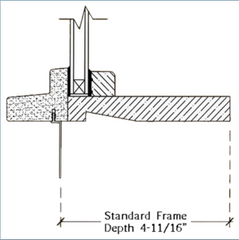 Drawing of Poly Stationary Octagon Window